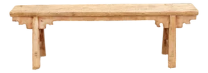Ming Style Elm Wood Low Altar Table