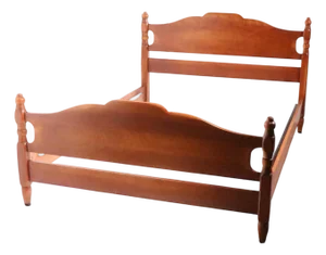 Vintage Molly Stark Cushman Colonial Full Size Bed C. 1940's