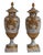 French Louis XVI Style Gilt Bronze and Granite Urns, Pair For Sale - Image 3 of 4