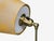Boréns, Adjustable Floor Lamp, Blue Lacquered Metal, Brass, Fabric, Sweden, 1950s For Sale - Image 9 of 14