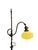 Traditional 1910s Floor Lamp With Adjustable Height and Glass Shade #2603 For Sale - Image 3 of 9