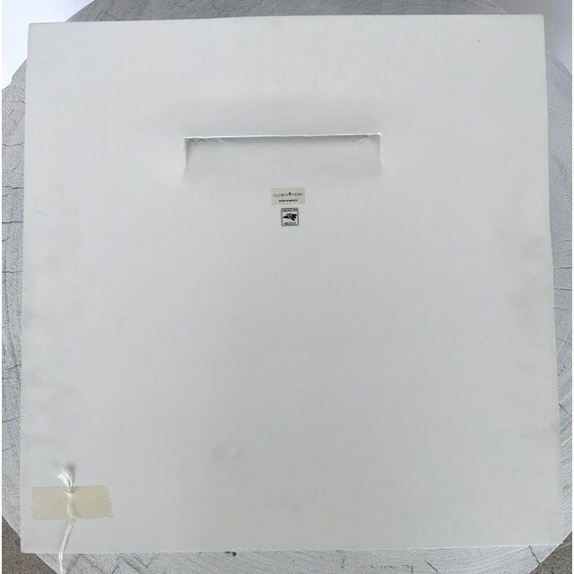 2020s Modern Neoclassical Plaster Rowers Wall Panel For Sale - Image 5 of 6