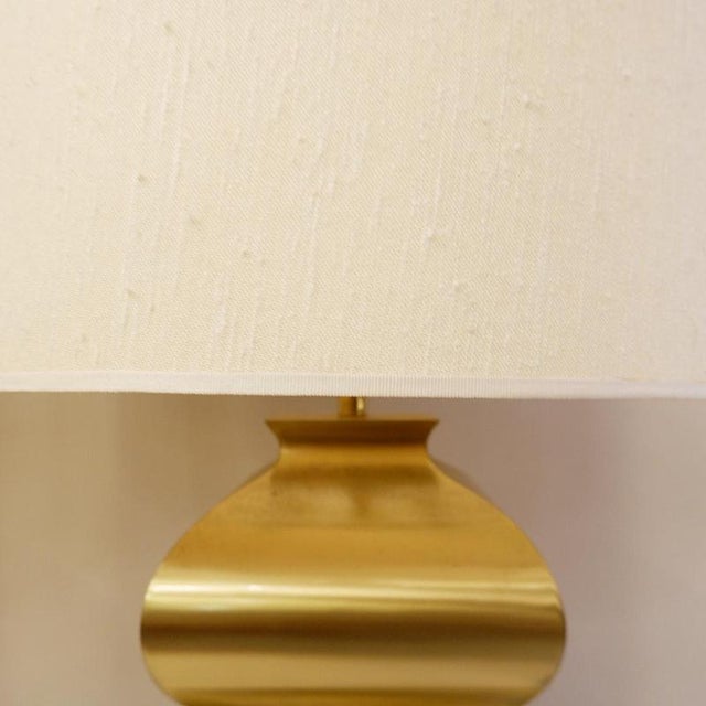 Brass Table Lamps, 1970s, Set of 2 For Sale - Image 3 of 10