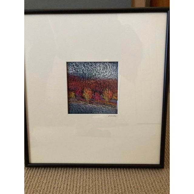 2000 - 2009 Original Framed Pastels by Artist David Sites. One of a Series of 4, Entitled “Midday Crossing”. For Sale - Image 5 of 9
