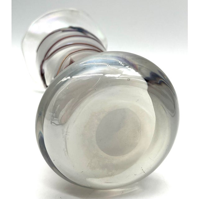 Art Deco Iridescent Vase by Freiherr Von Poschinger, Germany, 1920s For Sale - Image 11 of 15