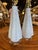 1970s Vintage Murano Style Glass Fluted Scalloped Table Lamps Metallic Veins Newly Wired - a Pair For Sale - Image 5 of 12