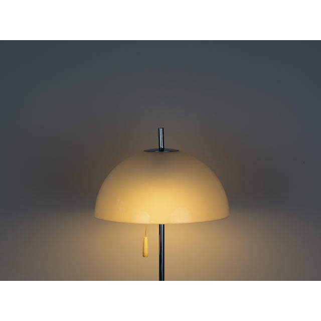 Metal Vintage German Table Lamp by Frank Bentler for Wila, 1970s For Sale - Image 7 of 8