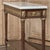 Antique French Louis XVI Mahogany Console Sofa Table With Carrara Marble For Sale - Image 13 of 18