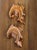 This pair of vintage copper fish molds bring warmth and a bit of whimsy to a kitchen, breakfast room, or cottage wall....