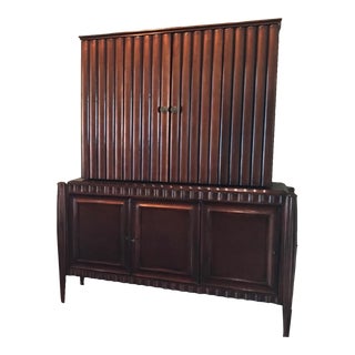 Handcrafted Buffet and Sideboard French Art Deco Pieces by Swaim Furniture For Sale