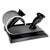 Silver 1930s Streamline Art Deco Chrome & Iron Pelican Fountain Pen Holder by Esterbrook For Sale - Image 8 of 13