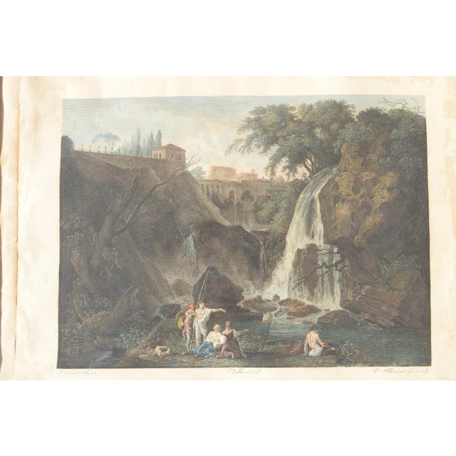 After Vallaert, La Cascade, 1800s, Engraving For Sale - Image 3 of 9