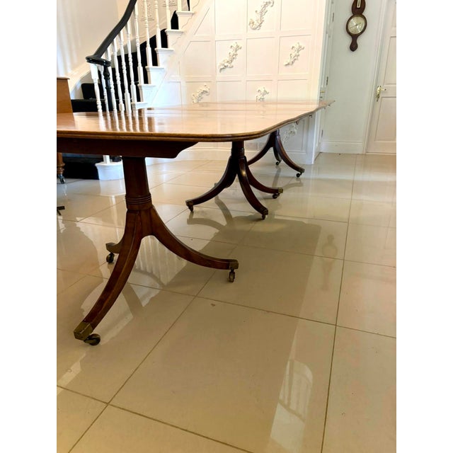 Antique Regency Extendable Dining Table in Mahogany, 1830 For Sale - Image 11 of 15
