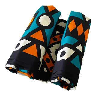 African Ghana Kente Cloth 6 Yards For Sale