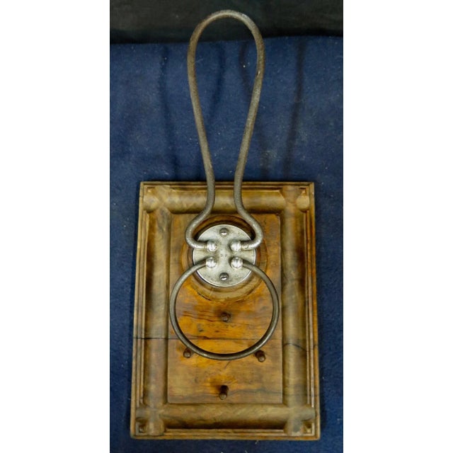 Brown Vintage 19th Century Inkwell/Letter Holder For Sale - Image 8 of 12