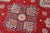 1990s Southwestern Kazak Light Blue/Beige Wool Round Rug- 9'0''x9'0'' For Sale - Image 5 of 9
