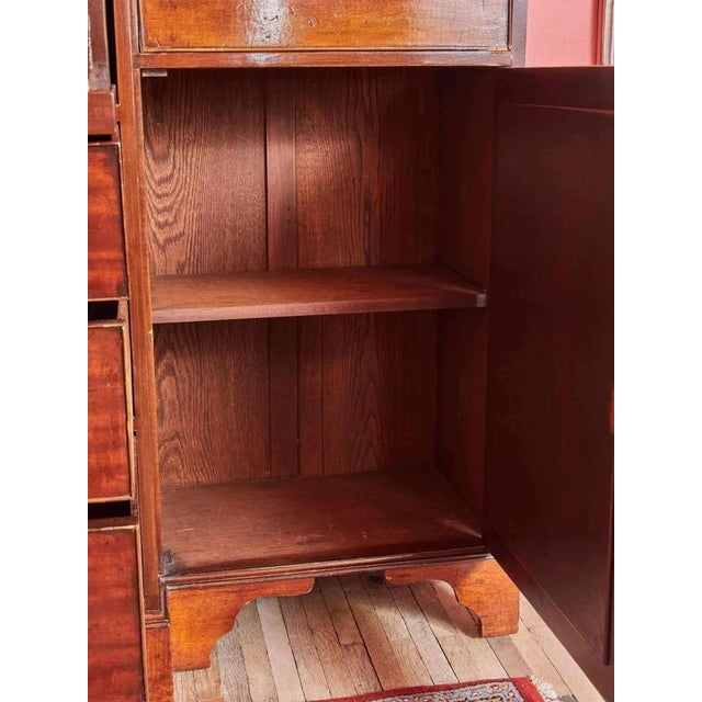 Antique English Library with Regency Secretary For Sale - Image 3 of 18