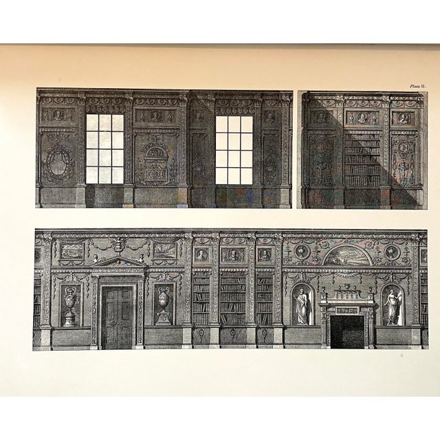 The Decorative Work of Robert & James Adam Illustrating Decoration and Furniture From Their Works in Architecture Published 1778 to 1812. For Sale - Image 10 of 13