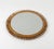Mid-Century Round Rattan and Bamboo Wall Mirror in the style of Franco Albini, Italy, 1960s For Sale - Image 11 of 12