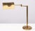 Brass Swing Arm Desk Lamp, Germany, 1970s For Sale - Image 4 of 8