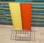 Small Vintage Metal String Shelf, 1960s For Sale - Image 9 of 13