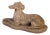 French Cast Stone Dog Statue, C. 1950 For Sale