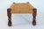 Wood Vintage Low Wood Bench With Rope Seat For Sale - Image 7 of 11