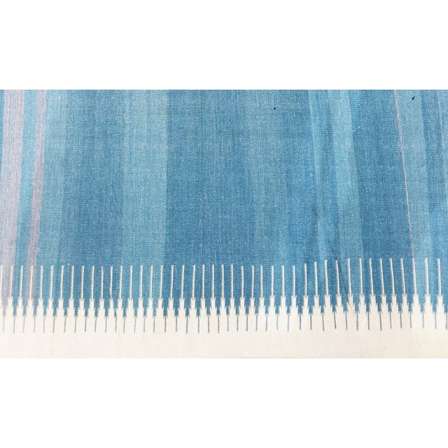 Doris Leslie Blau Vintage Indian Dhurrie Rug For Sale In New York - Image 6 of 9