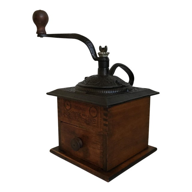 Vintage Colonial Coffee Mill 1707 Coffee Grinder Chairish