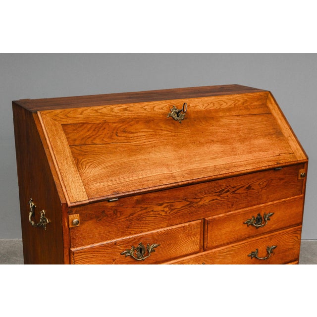 Biedermeier Slant-folding Secretary Desk For Sale - Image 13 of 18