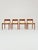 Danish teak dining chairs by Johannes Norgaard, 1960s, set of 4. The chair frames are made from solid teak and are in...