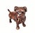 Antique Copper Finish Metal Pug Dog Sculpture For Sale - Image 10 of 10