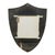 Vintage Americana Wooden Shield Frame & 1904 Philadelphia Press Geo Washington For Sale - Image 11 of 12