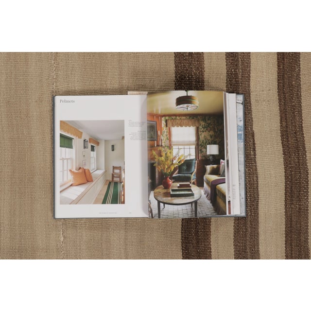 Rug & Kilim's Contemporary Rez Kilim With Brown Striped Design For Sale In New York - Image 6 of 8