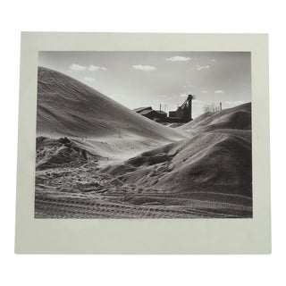 Mid-Century Industrial"Sand and Gravel" Photograph For Sale