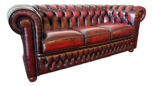 Chesterfield Sofa in Leather