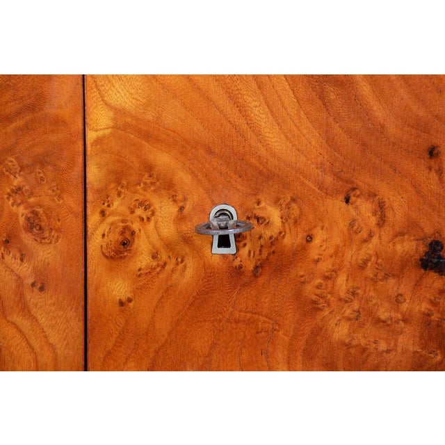 Art Deco Bookcase in Elm and Mahogany, 1920s For Sale - Image 9 of 18