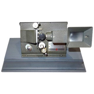 Kodak Cinema Editing Viewer Circa Mid 20th Century Art Deco, Mounted Sculpture For Sale