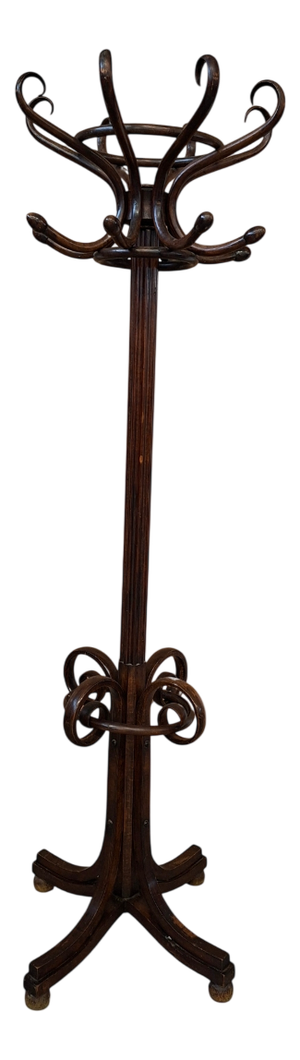 Column Coat Rack in the style of Thonet, 1960s