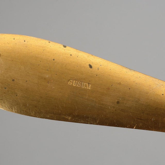 Bronze Office Set attributed to Gusum, Sweden, 1920s, Set of 5 For Sale - Image 4 of 5