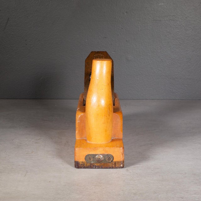 Early 20th Century Antique German Ulmia Carpenter's Toothing Wood Plane For Sale - Image 5 of 7