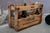 Here is a superb retro wine rack. Made of solid wood, the box has a beautiful patina and 10 compartments. To store bottles...