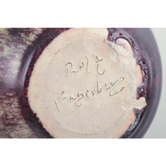 Ceramic Swedish Ceramic Jar by Rolf Fagerberg, Late 20th Century For Sale - Image 7 of 8