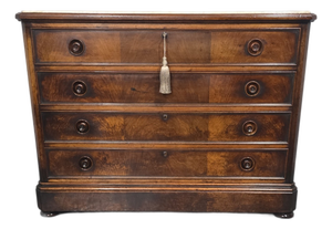 Antique French Walnut Commode, 1850