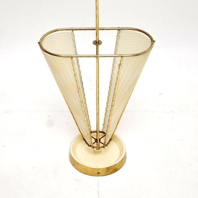 Vintage French Umbrella Stand from Mathieu Mategot, 1960s For Sale - Image 4 of 7