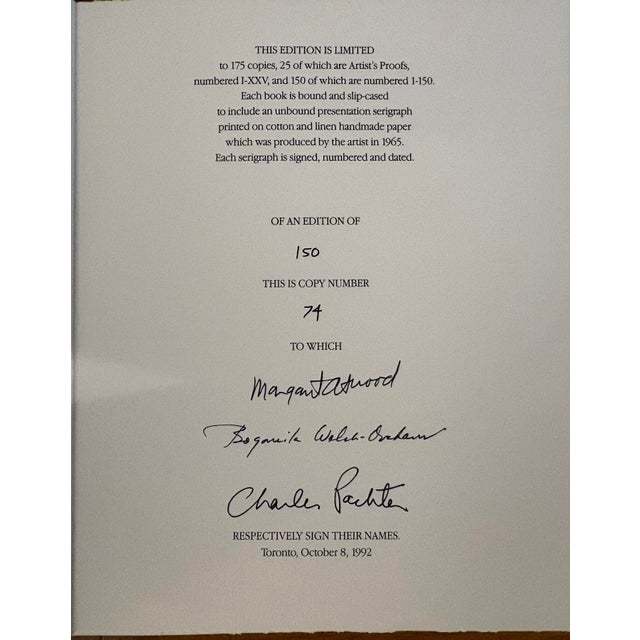 1990s Charles Pachter "Pachter" 1992 Limited Edition Folio With Signed Screenprint, 119/150 For Sale - Image 5 of 16