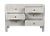 Wood NOIR Conrad 6 Drawer Dresser, White Wash For Sale - Image 7 of 11