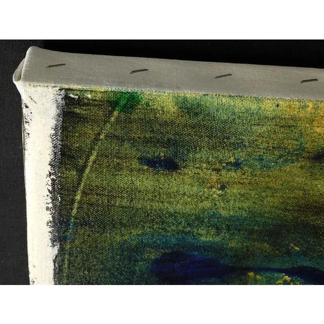 Impressionist "Solox" Helen Zarin Abstract Figurative Oil Painting For Sale - Image 3 of 4