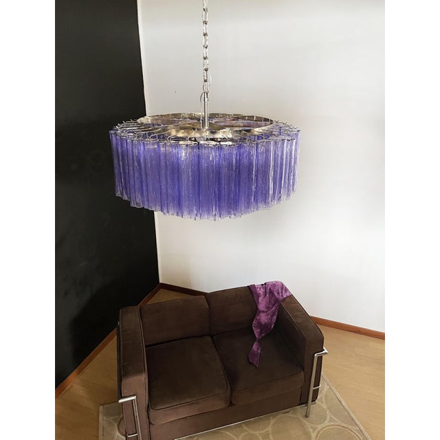 Large Murano Glass Chandelier, 1990s For Sale - Image 10 of 16