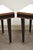Mid-Century Modern Vintage Mid Century Modern Black & White Rectangular Laminate End Tables - Pair For Sale - Image 3 of 11